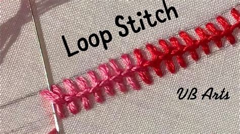 embroidery loop clue.